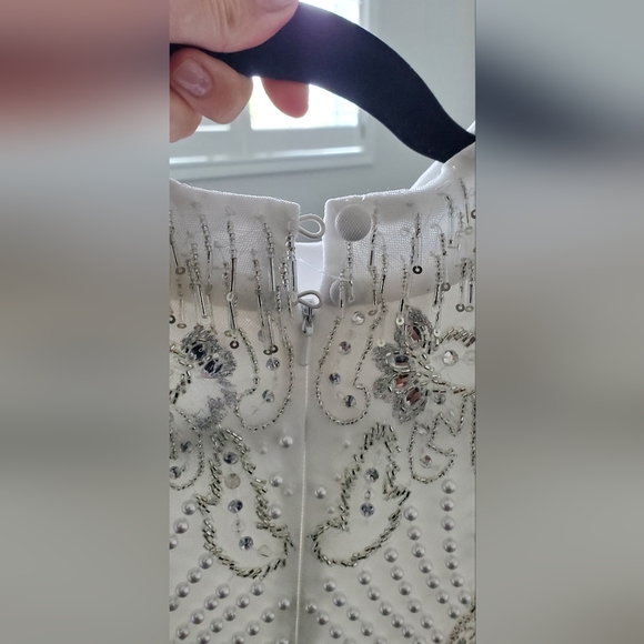 ASOS White embellished dress - Picture 9 of 11